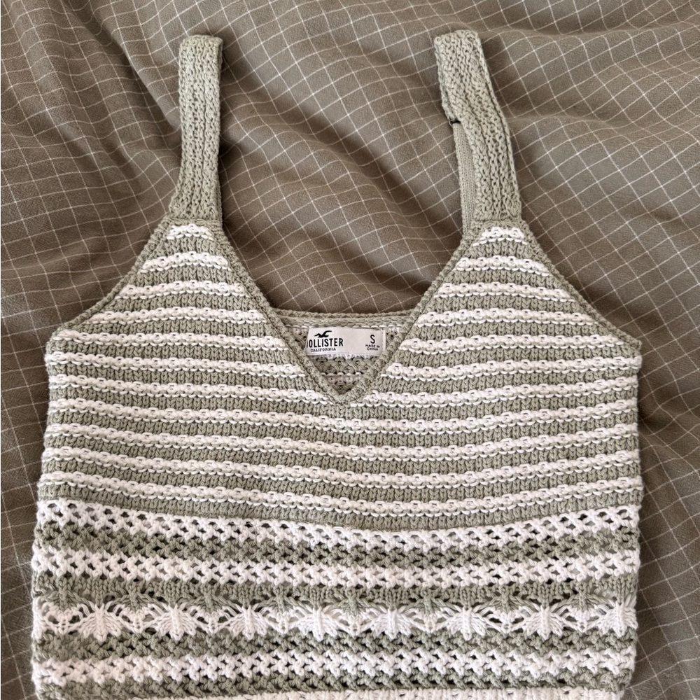 Hollister Women's Cropped Knit Tank Top